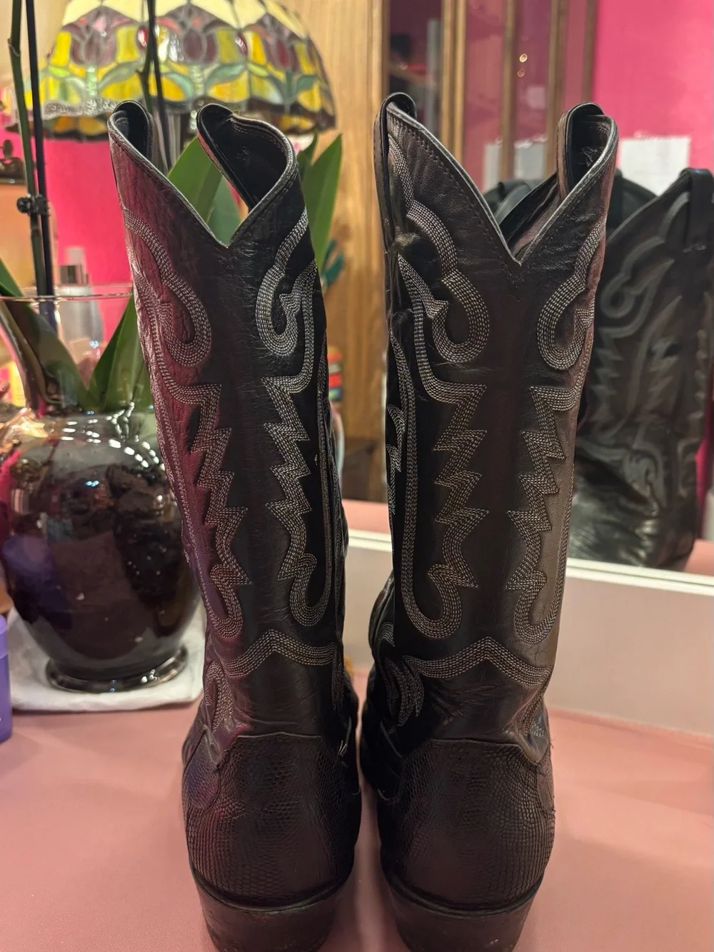 Justin Boots color black